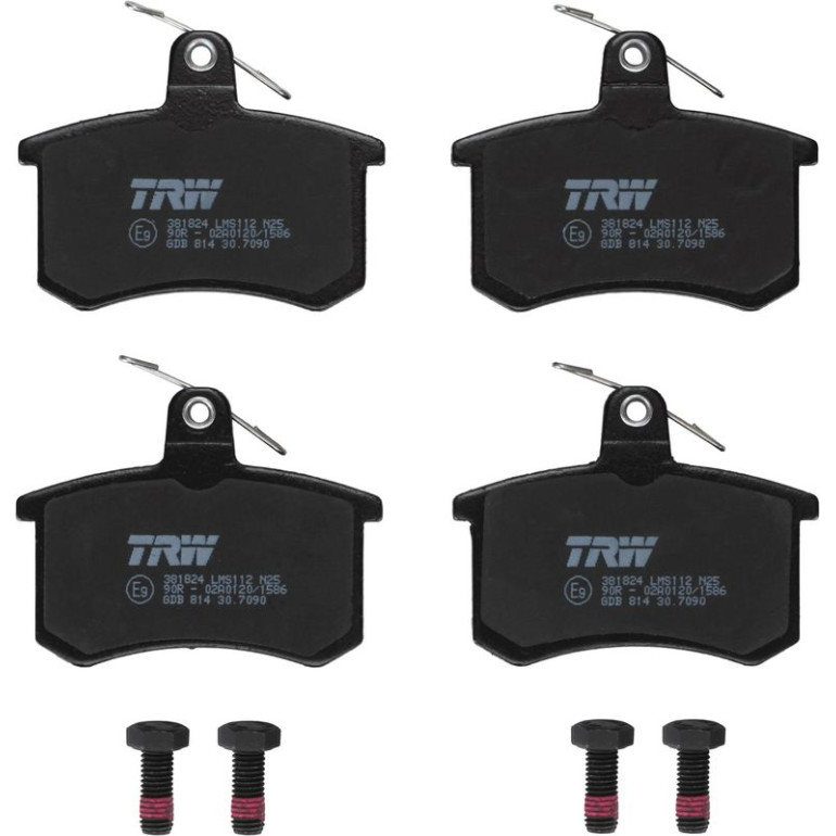 TRW Bremsbeläge GDB814 TRW Bremsbeläge GDB814