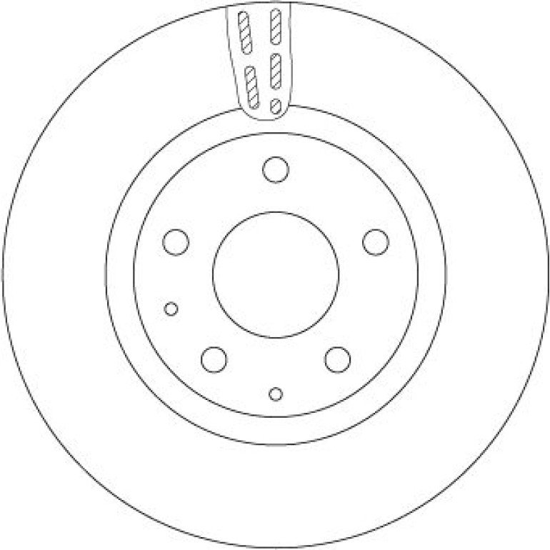 Bremsscheibe DF6575 Bremsscheibe DF6575