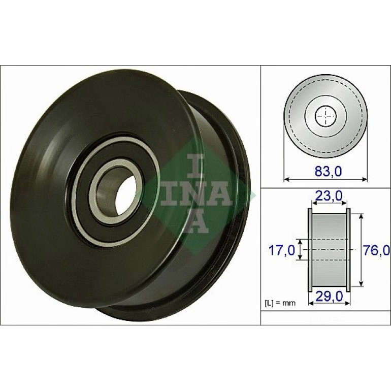 Umlenk-/Führungsrolle, Keilrippenriemen 532 0730 10 Umlenk-/Führungsrolle, Keilrippenriemen 532 0730 10