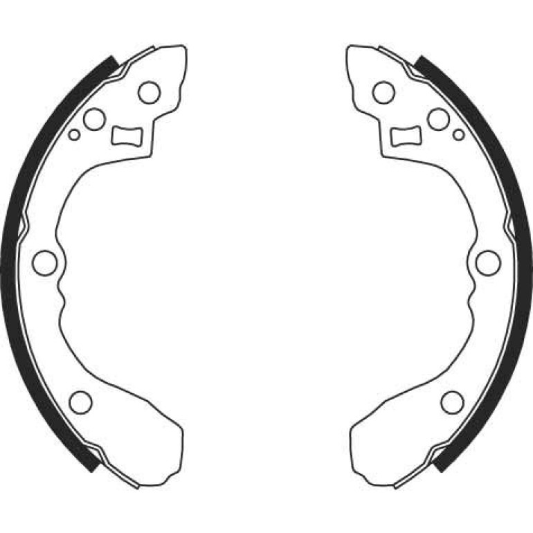 94 461 001 Bremsbacken GS8692 94 461 001 Bremsbacken GS8692