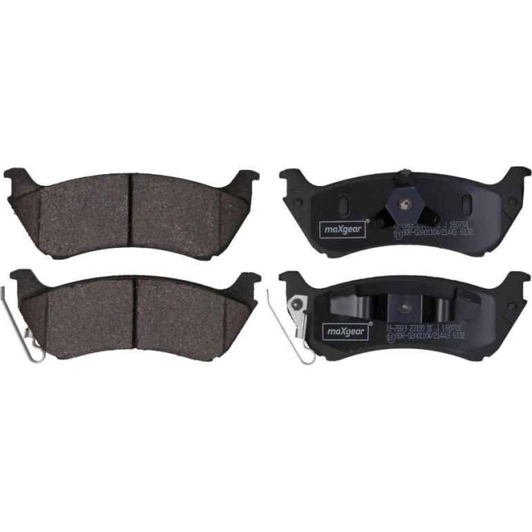 Bremsbelagsatz Db T. W163 Ml 98 19-2869 Bremsbelagsatz Db T. W163 Ml 98 19-2869