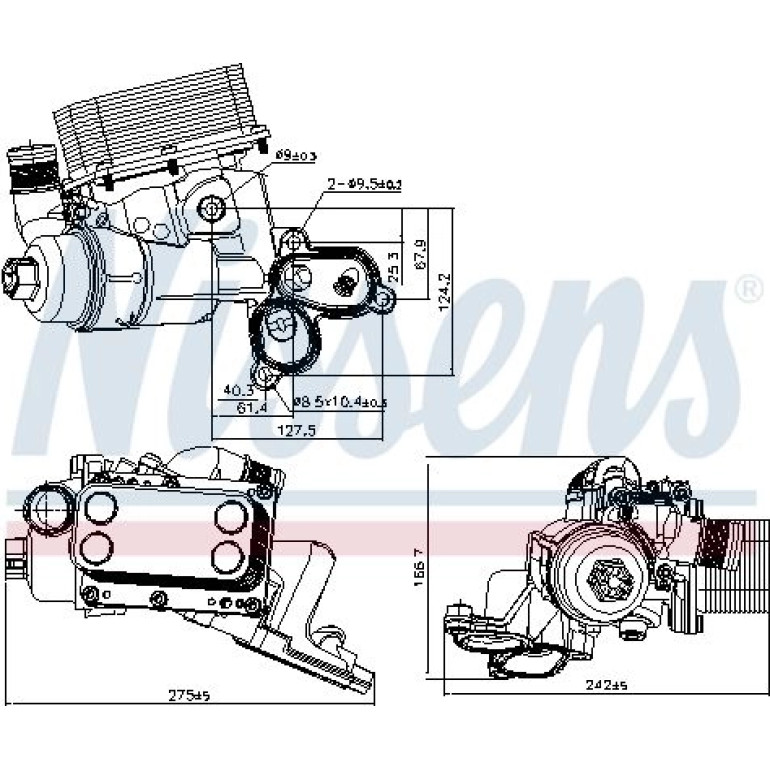 Ölkühler PKW 90924 Ölkühler PKW 90924
