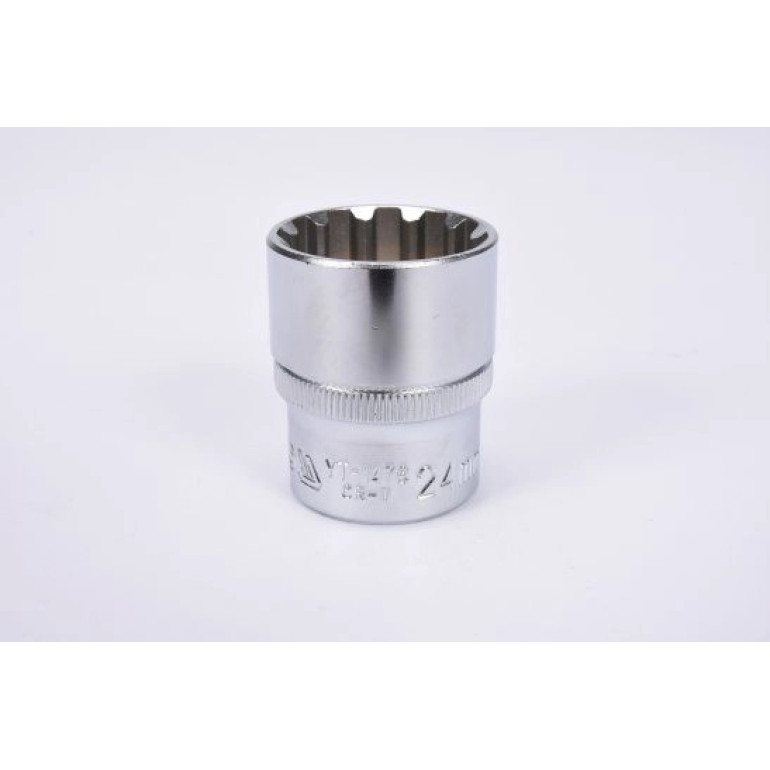 YATO YT-1476 Steckschlüssel Spline 1 / 2 x 24 mm X38 mm