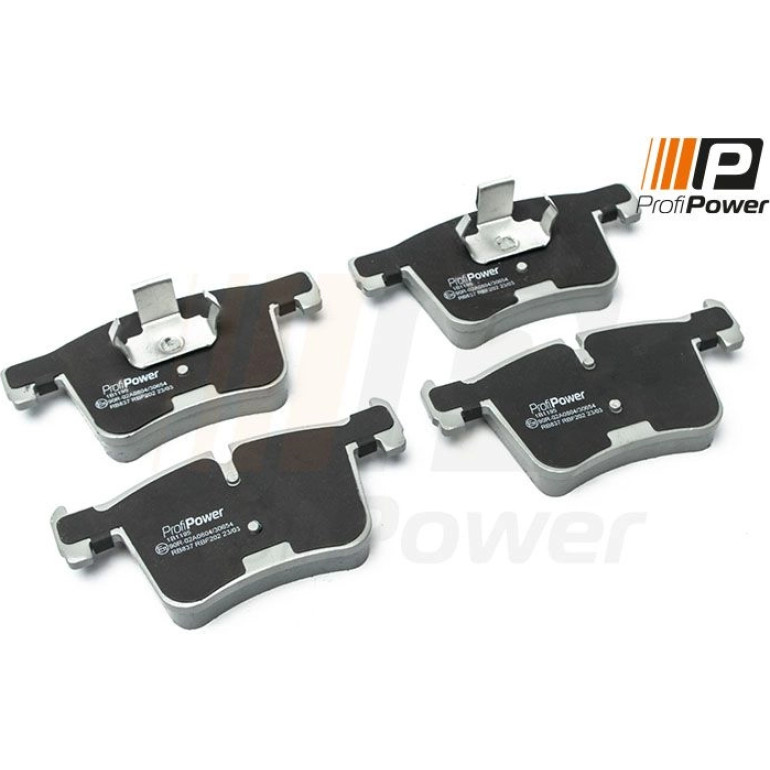 PROFIPOWER Bremsbelagsatz, Scheibenbremse 1B1195 PROFIPOWER Bremsbelagsatz, Scheibenbremse 1B1195