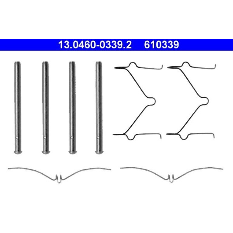 ATE Zubehör, Bremsbeläge 13.0460-0339.2 ATE Zubehör, Bremsbeläge 13.0460-0339.2