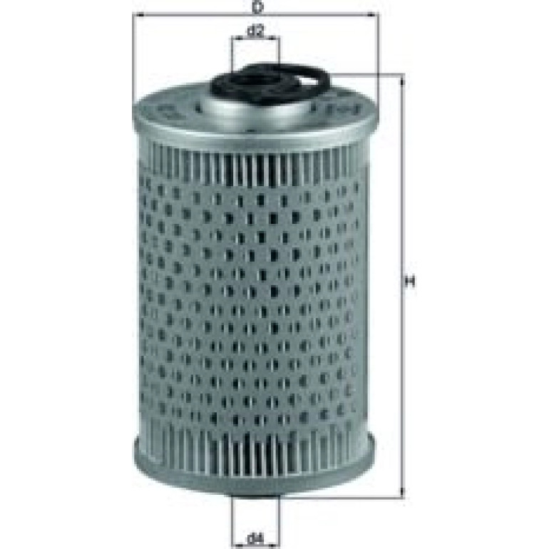 MAHLE Kraftstofffilter KX 35 MAHLE Kraftstofffilter KX 35