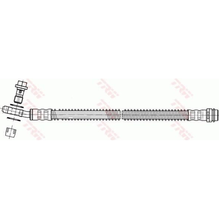 TRW Bremsschlauch PHD559 TRW Bremsschlauch PHD559
