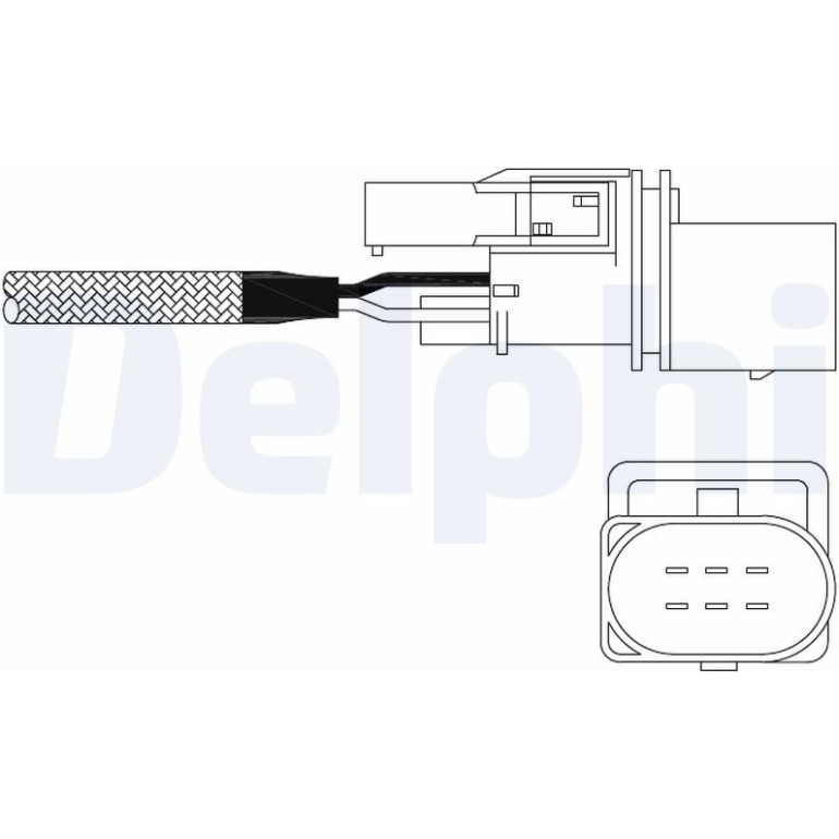 DELPHI Lambdasonde ES11015-12B1 DELPHI Lambdasonde ES11015-12B1