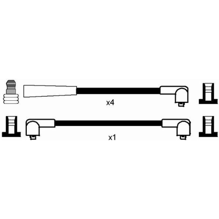 Zündleitungssatz RC-MX401 Zündleitungssatz RC-MX401