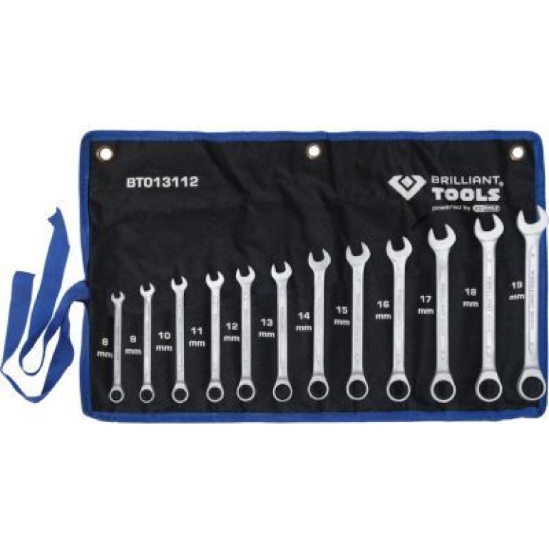 KS TOOLS Ratschen-Ringschlüsselsatz BT013112