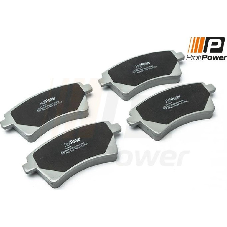 PROFIPOWER Bremsbelagsatz, Scheibenbremse 1B1104 PROFIPOWER Bremsbelagsatz, Scheibenbremse 1B1104