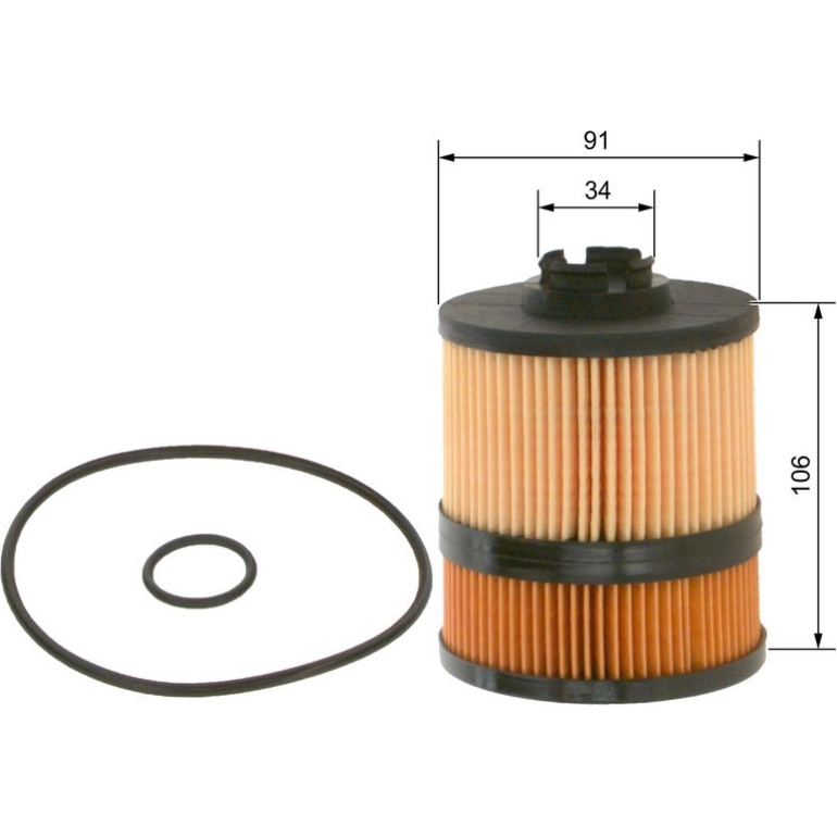 Ölfilter 1457429302 Ölfilter 1457429302