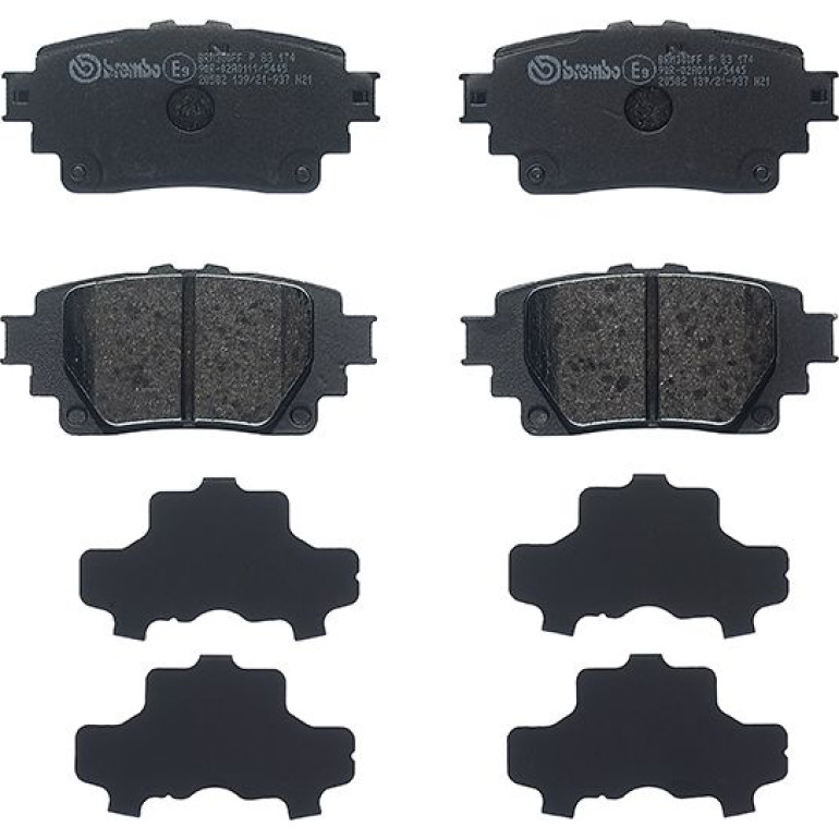 BREMBO Bremsklötze HA P 83 174 BREMBO Bremsklötze HA P 83 174
