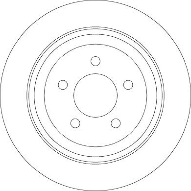98 482 001 Bremsscheibe HA DF6341 98 482 001 Bremsscheibe HA DF6341