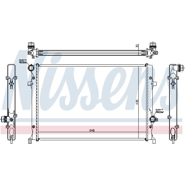 Wasserkühler PKW 60352 Wasserkühler PKW 60352