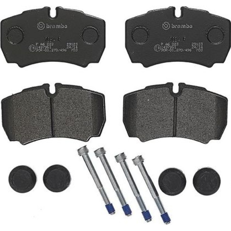 BREMBO Bremsklötze HA P A6 023 BREMBO Bremsklötze HA P A6 023