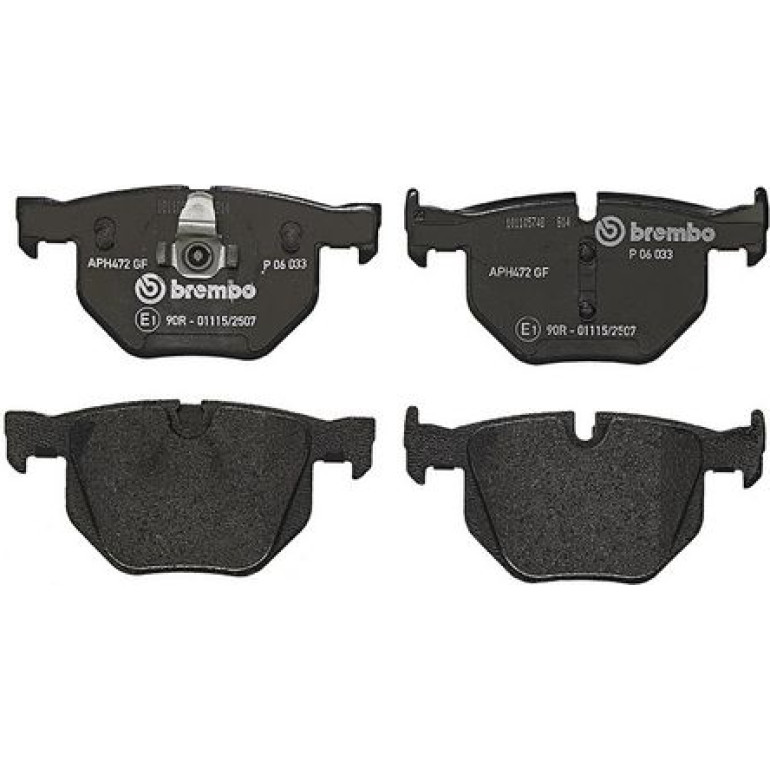 BREMBO Bremsklötze HA P 06 033 BREMBO Bremsklötze HA P 06 033