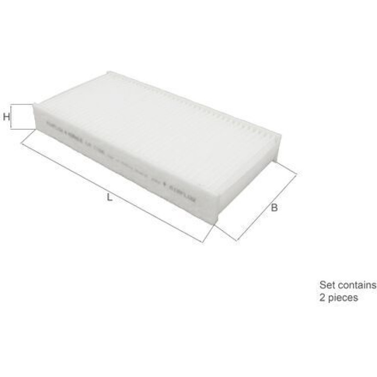 MAHLE Filter, Innenraumluft LA 1156/S