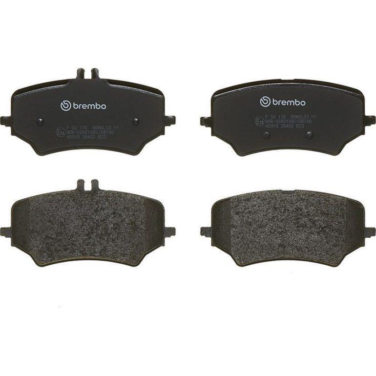 BREMBO Bremsbelagsatz, Scheibenbremse P 50 176 BREMBO Bremsbelagsatz, Scheibenbremse P 50 176
