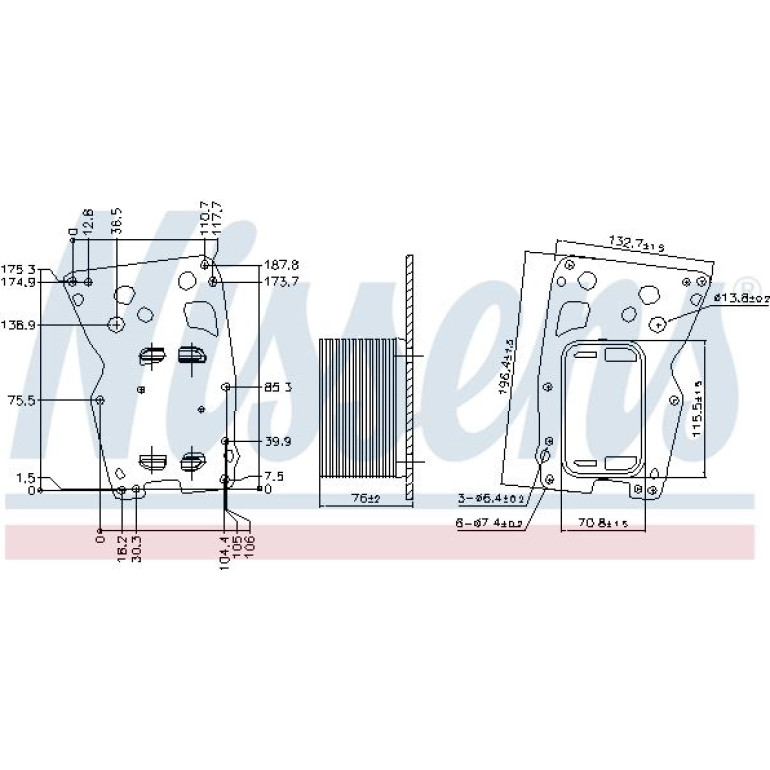 Ölkühler PKW 90902 Ölkühler PKW 90902