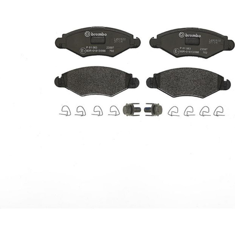 BREMBO Bremsklötze VA P 61 063 BREMBO Bremsklötze VA P 61 063