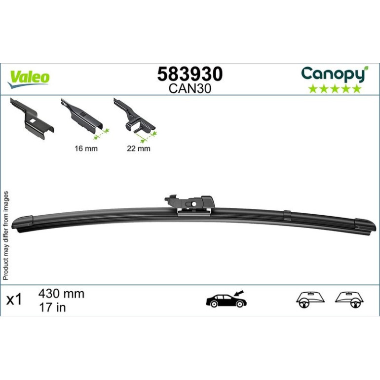VALEO Scheibenwischer 583930 VALEO Scheibenwischer 583930