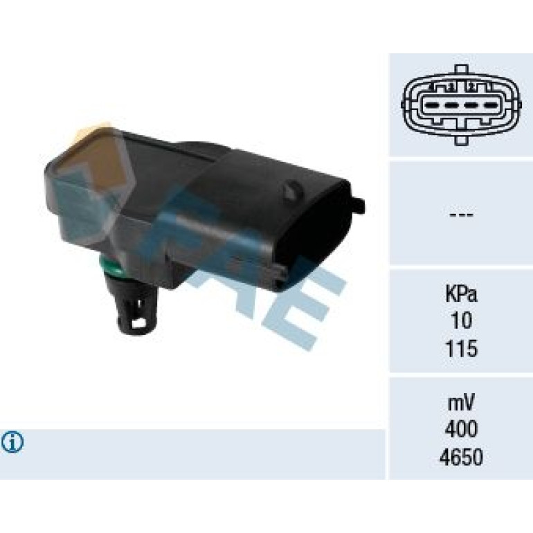 FAE Sensor, Saugrohrdruck 15145 FAE Sensor, Saugrohrdruck 15145