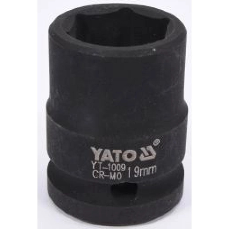 Kraft-Steckschlüssel 19 mm 1/2 YT-1009 Kraft-Steckschlüssel 19 mm 1/2 YT-1009