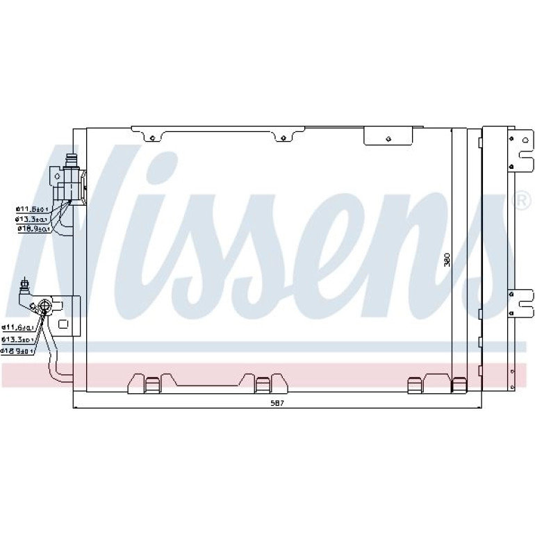 Kondensator PKW 94809 Kondensator PKW 94809