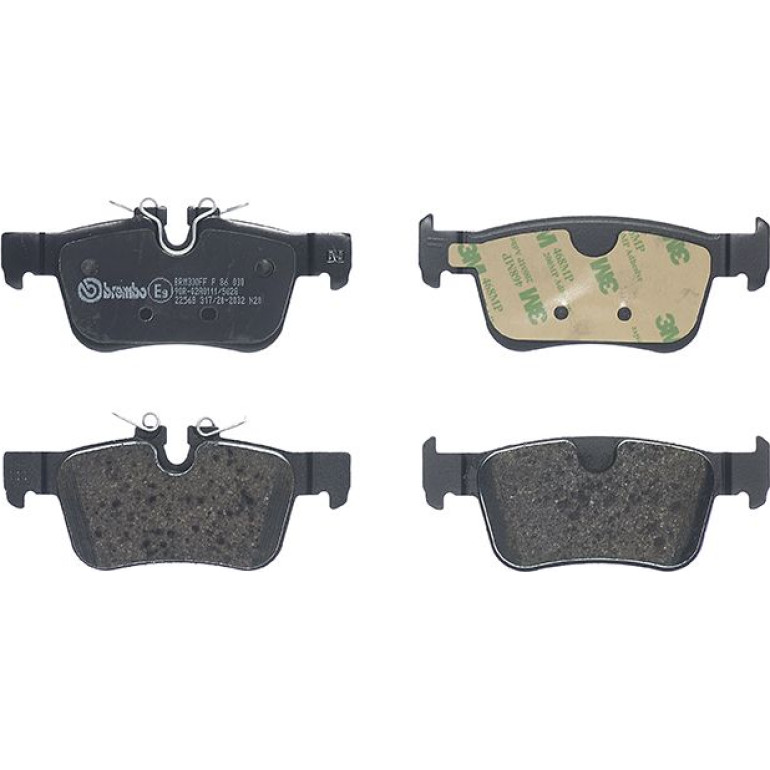 BREMBO Bremsklötze HA P 86 030 BREMBO Bremsklötze HA P 86 030