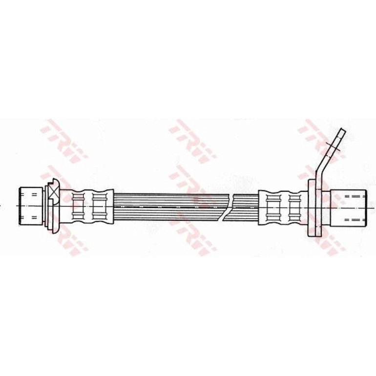 Bremsschlauch HA re PHA393 Bremsschlauch HA re PHA393