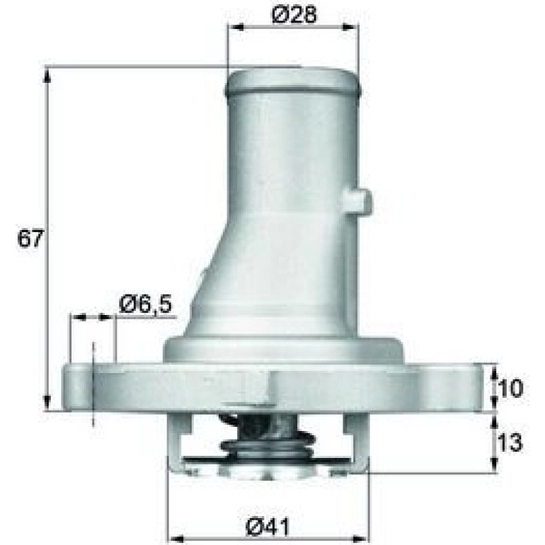 Integralthermostat mit Dichtung TI 68 87D Integralthermostat mit Dichtung TI 68 87D