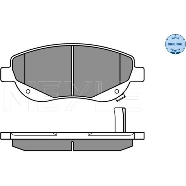 Bremsbelagsatz Toyota P. Avensis 09- Mit Sensor 025 249 4619/W Bremsbelagsatz Toyota P. Avensis 09- Mit Sensor 025 249 4619/W