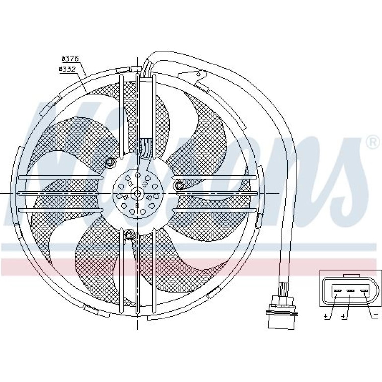 Kühlerlüfter PKW 85551 Kühlerlüfter PKW 85551