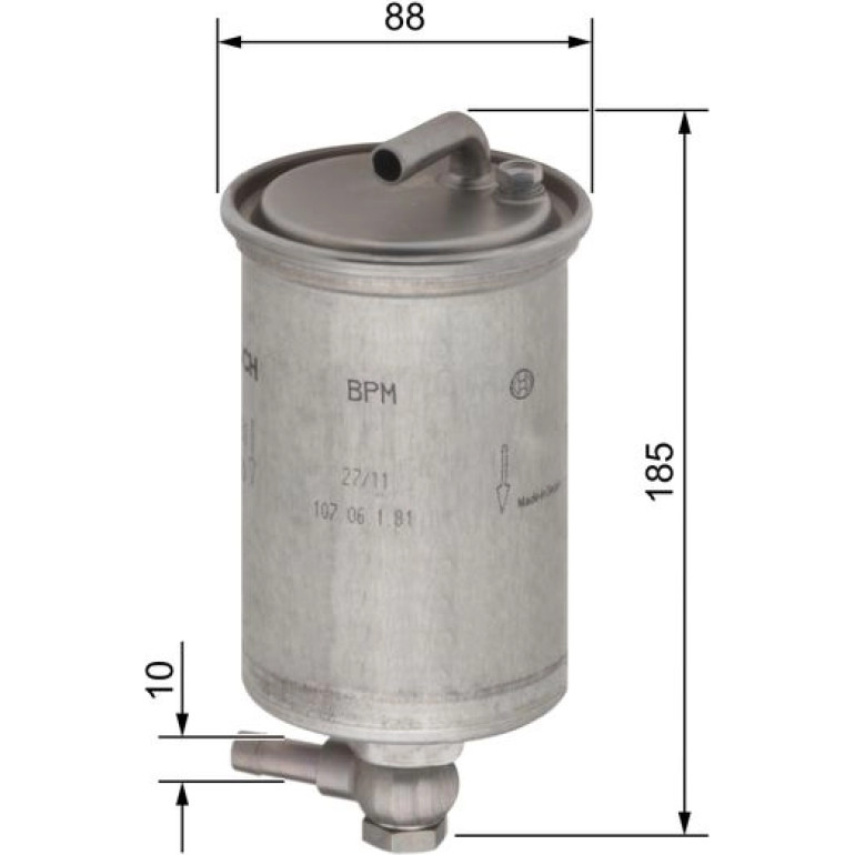 Kraftstofffilter 0 450 906 431 Kraftstofffilter 0 450 906 431