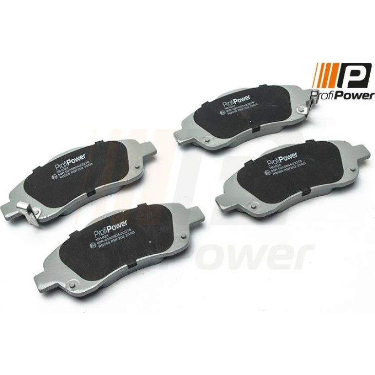 PROFIPOWER Bremsbelagsatz, Scheibenbremse 1B1024 PROFIPOWER Bremsbelagsatz, Scheibenbremse 1B1024