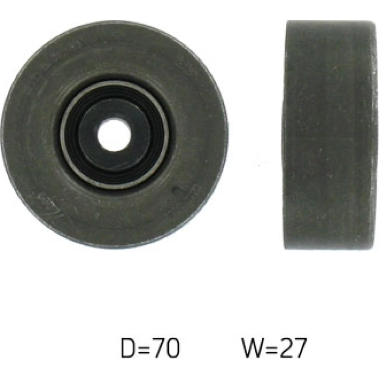 Umlenkrolle Multi-V VKM 33023 Umlenkrolle Multi-V VKM 33023