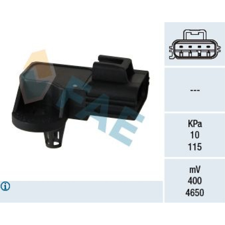 FAE Sensor, Saugrohrdruck 15088 FAE Sensor, Saugrohrdruck 15088
