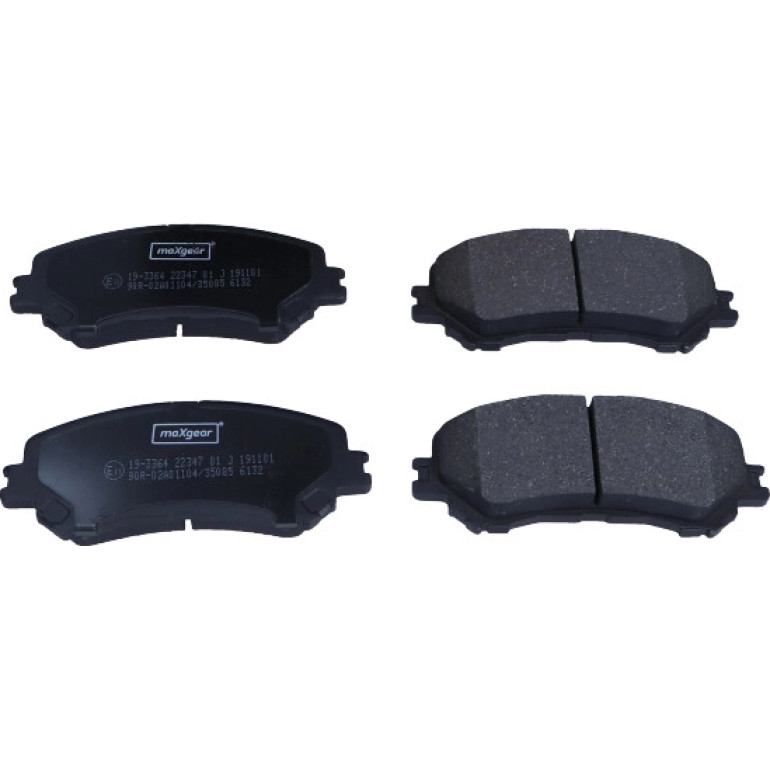 Bremsbelagsatz Renault P. Megane 15-/Scenic/Grand Scenic 16-/Espace 15-/Talisman 15- 1,5-1,6Dci/1,2B 19-3364 Bremsbelagsatz Renault P. Megane 15-/Scenic/Grand Scenic 16-/Espace 15-/Talisman 15- 1,5-1,6Dci/1,2B 19-3364