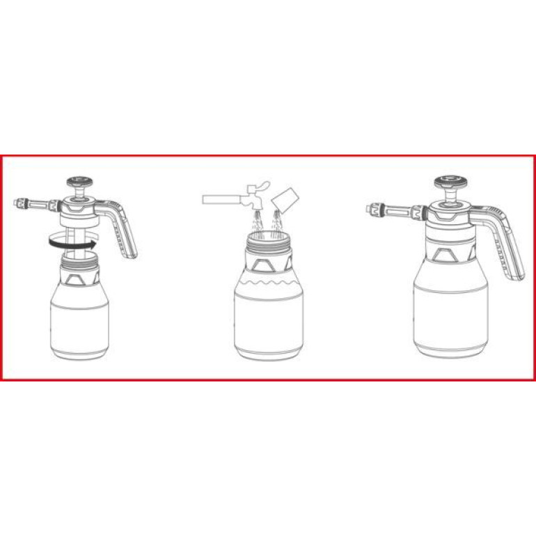 KS TOOLS Pumpsprühflasche 150.8271