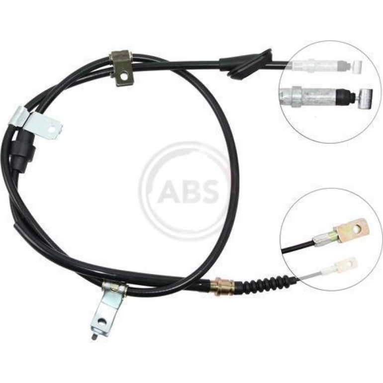A.B.S. Handbremsseil Seilzug Festellbremse K12507 A.B.S. Handbremsseil Seilzug Festellbremse K12507