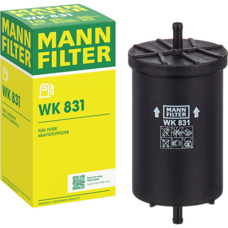 Mann & Hummel Kraftstofffilter PKW WK 831 Mann & Hummel Kraftstofffilter PKW WK 831