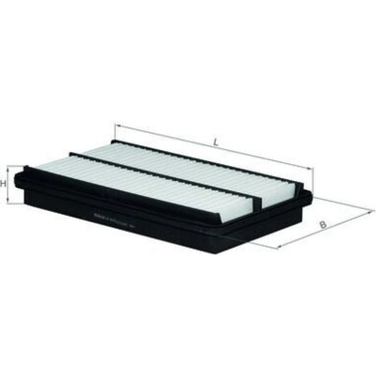 MAHLE Luftfilter LX 1075 MAHLE Luftfilter LX 1075