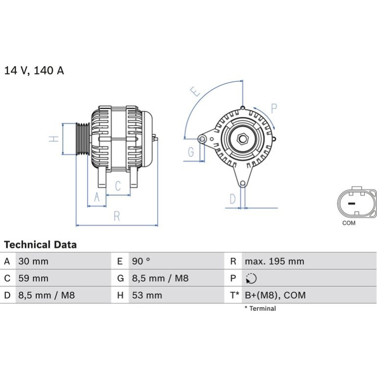 Lichtmaschine 0 986 083 790 Lichtmaschine 0 986 083 790