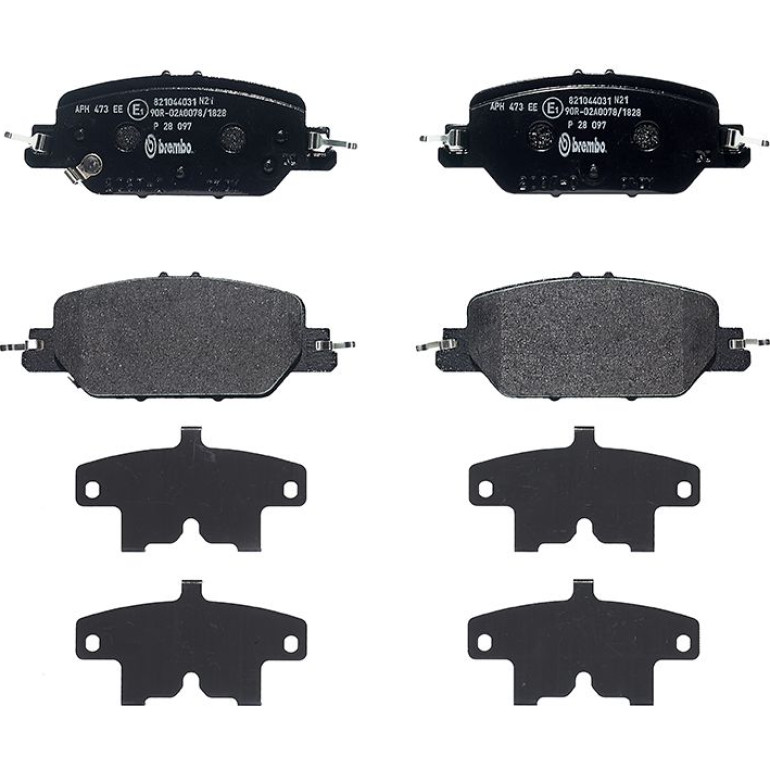 BREMBO Bremsklötze HA P 28 097 BREMBO Bremsklötze HA P 28 097