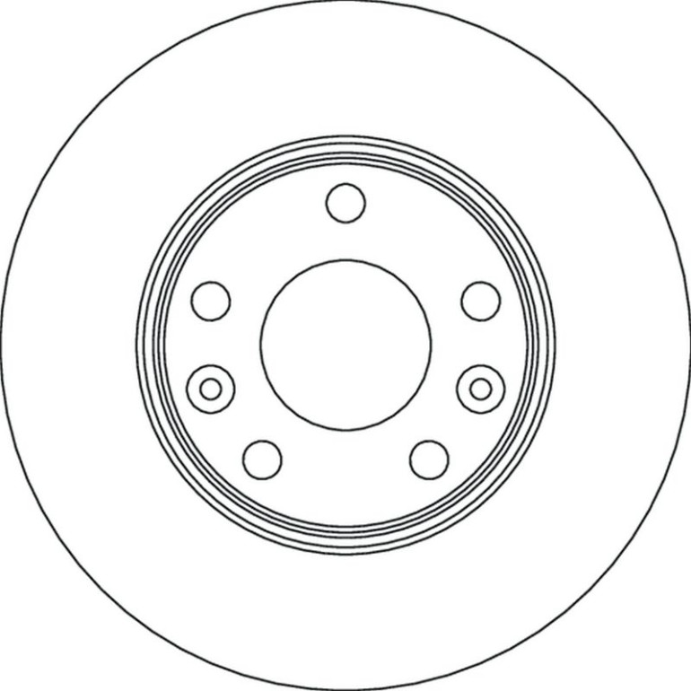TRW Bremsscheibe DF4637 TRW Bremsscheibe DF4637