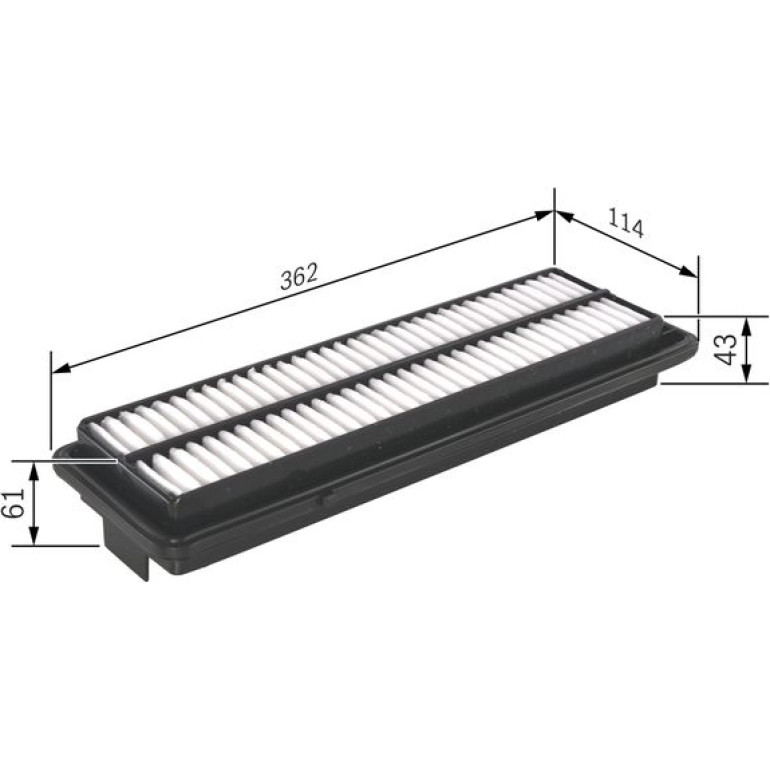 Luftfilter F 026 400 232 Luftfilter F 026 400 232