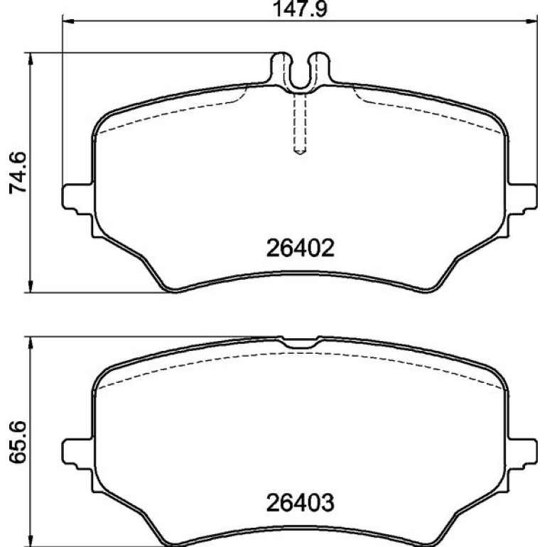 BREMBO Bremsbelagsatz, Scheibenbremse P 50 176 BREMBO Bremsbelagsatz, Scheibenbremse P 50 176