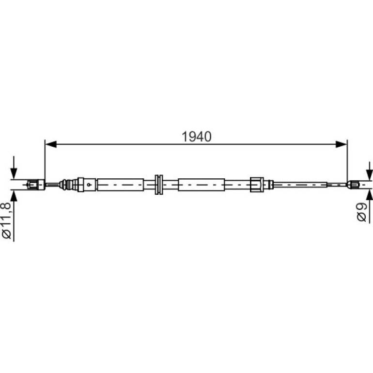 Handbremsseil 1987482325