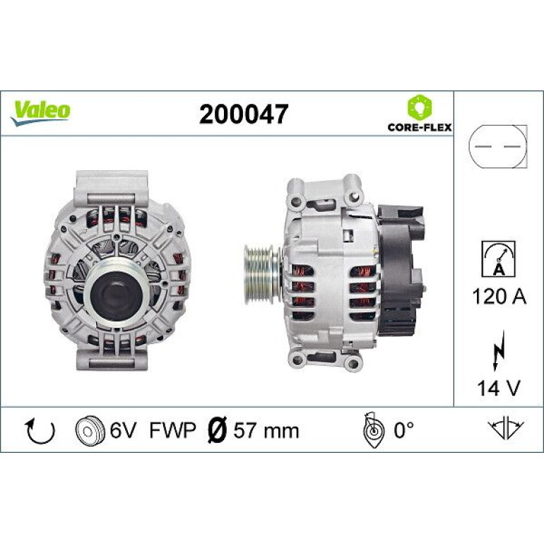 VALEO Generator 200047 VALEO Generator 200047